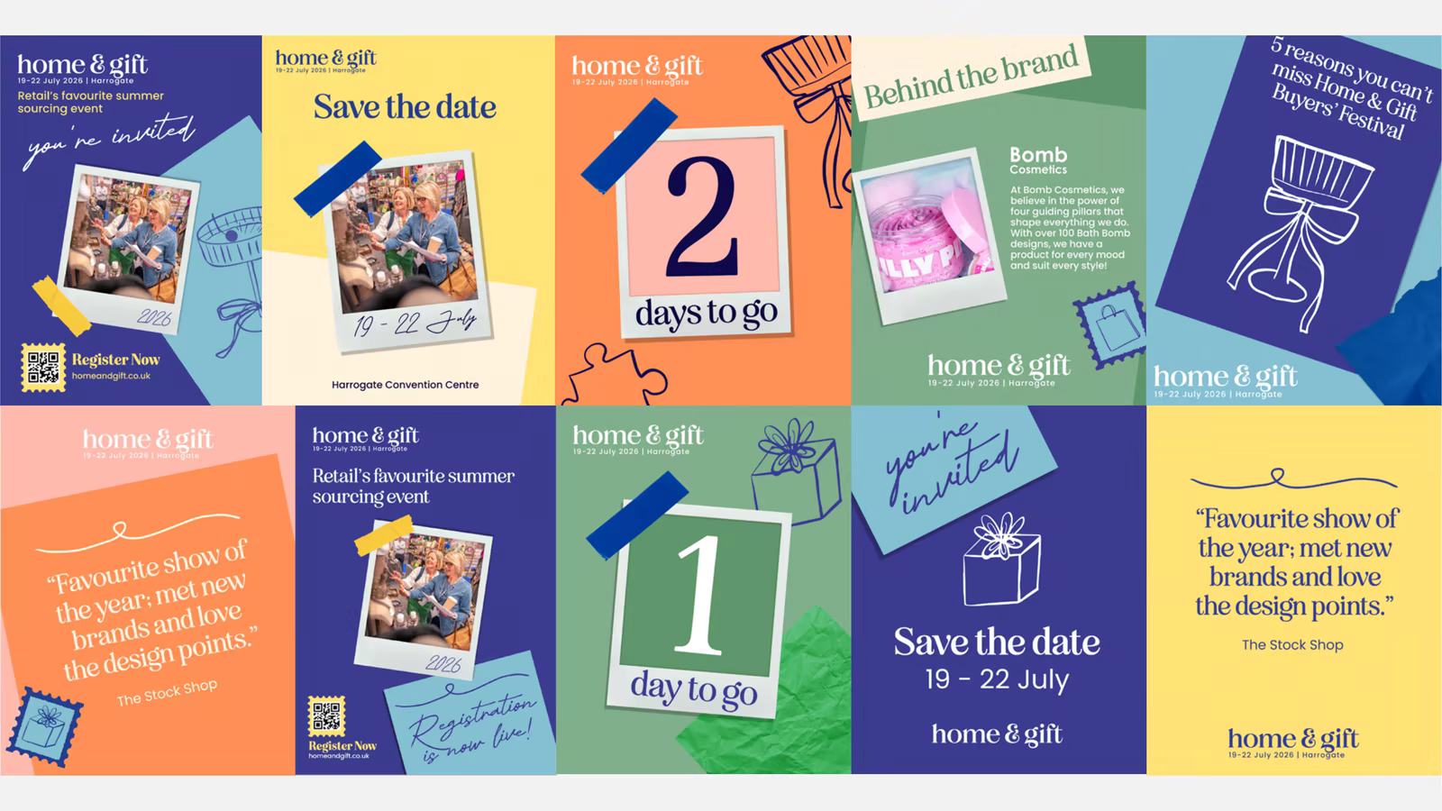 Home & Gift brand guidelines, page 2